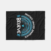 Glauben Prostatakrebs-Bewusstsein Monat _ Prostata Fleecedecke (Vorderseite (Horizontal))