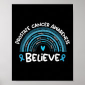 Glauben Prostatakrebs-Bewusstsein Monat _ Prostata Poster (Vorne)