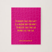 glauben puzzle (Vertikal)