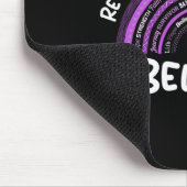 Glauben Rett Syndrome Awareness Month Rett Syndrom Mousepad (Ecke)