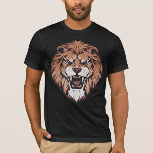 Glauben Roaring Lion Motivierend T - Shirt für Män