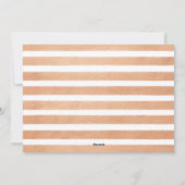 glauben | Rose Gold Weihnachtsfoto Collage Feiertagskarte (Rückseite)