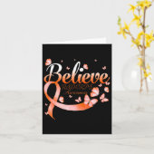 Glauben Rsd Crps Bewusstseinsschmetterling Karte (Gelbe Blume)