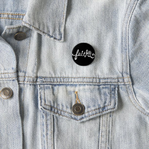 Glauben-Rückseite Button
