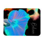 "Glauben" Schöne Blume Flexible Foto Magnet (Horizontal)