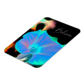 "Glauben" Schöne Blume Flexible Foto Magnet (Linke Seite)