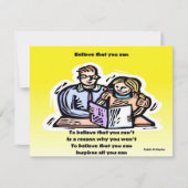 Glauben Sie, (Vorderseite)