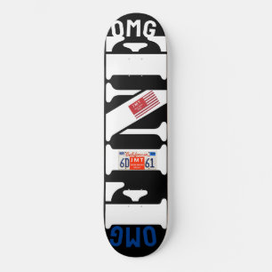 GLAUBEN SIE! 20,96cm Skateboard Deck