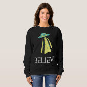 Glauben Sie Alien Shirt 1 (Vorne ganz)