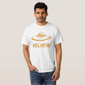 Glauben Sie an Außerirdische-T - Shirt (Vorne ganz)