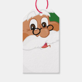 Glauben Sie an Black Santa Claus Papier Geschenkma Geschenkanhänger