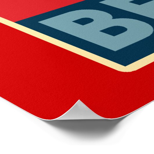 Glauben Sie an das Einhorn Poster (Ecke)