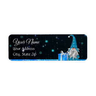 Glauben Sie an das Magic Gnome-Mailing-Label