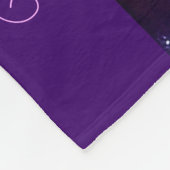 Glauben Sie an das magisch rosa Einhorn Fleecedecke (Ecke)