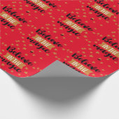 Glauben Sie an das magische Weihnachtsgeschenk-Ums Geschenkpapier (Ecke)