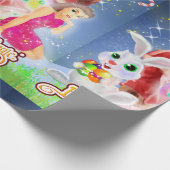 Glauben Sie an das magische Wrapping Paper Geschenkpapier (Ecke)
