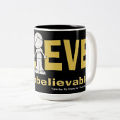 Glauben Sie an das unglaubliche Zweifarbige Tasse (VorderseiteRechts)