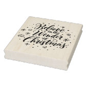 Glauben Sie an das Wunder der Christlichen Magie v Gummistempel (Stempel)