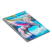 Glauben Sie an das Wunderbare - Pegasus-Notebook Notizblock (Rechte Seite)