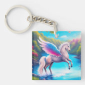 Glauben Sie an das Wunderbare (Pegasus) Schlüsselanhänger (Vorderseite)