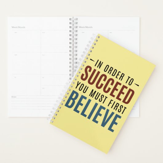 Glauben Sie an den erfolgreichen Planer (Anzeige)