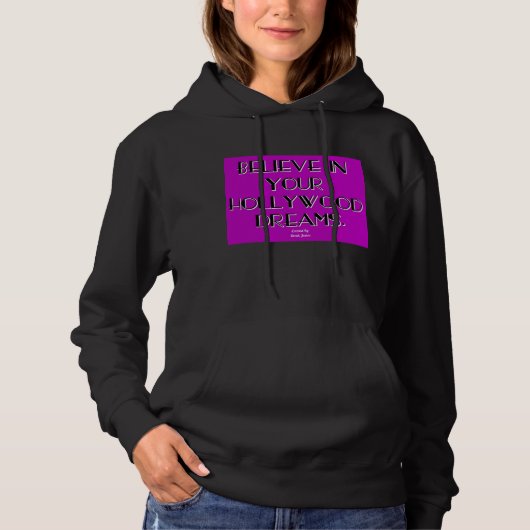 Glauben Sie an den Hoodie Ihrer (Vorderseite)