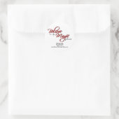 Glauben Sie an den Magic Sticker (Tasche)