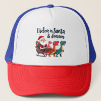 Glauben Sie an den Weihnachtsmann und Dinosaurier 