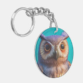 Glauben Sie an den wunderbaren (bunten) Schlüssela Schlüsselanhänger (Vorderseite links)