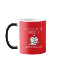 glauben Sie an den Zauber der Weihnachtszeit-Liebe