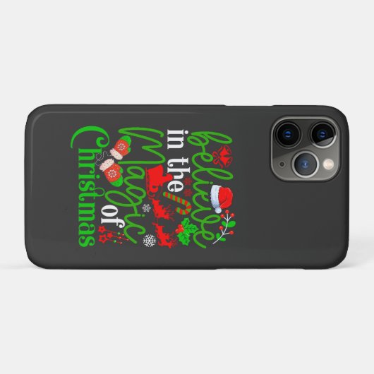 Glauben Sie an den Zauber von Weihnachten-82307 Case-Mate iPhone Hülle (Rückseite (Horizontal))