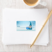 Glauben Sie an die Geschenketiketten der Magie Adressaufkleber (Insitu)