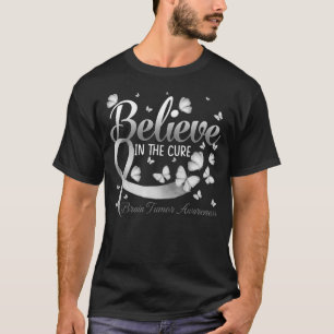Glauben Sie an die heilende Gehirntumorbewusstsein T-Shirt