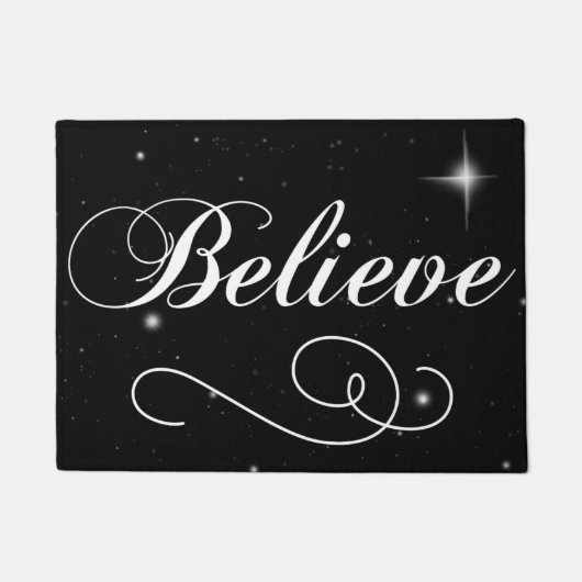 Glauben Sie an die Jahreszeit Fußmatte (Vorderseite)