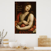 GLAUBEN SIE AN DIE KLAMME GOTTES POSTER (Küche)