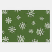 Glauben Sie an die Magie der Weihnachten | Green Geschenkpapier Set (Vorderseite 2)