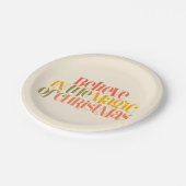 Glauben Sie an die Magie der Weihnachten - Retro-S Pappteller (Schrägansicht)