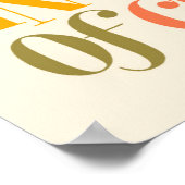 Glauben Sie an die Magie der Weihnachten - Retro-S Poster (Ecke)