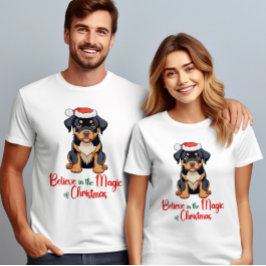 Glauben Sie an die Magie der Weihnachtszeit Niedli T-Shirt