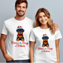 Glauben Sie an die Magie des Weihnachtsgottes T-Shirt