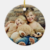 Glauben Sie an die Magie des Weihnachtskundenspezi Keramikornament (Hinten)