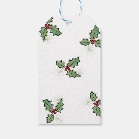 Glauben Sie an die Magie | Holiday Script Geschenkanhänger (Rückseite)