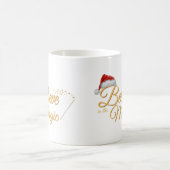 Glauben Sie an die Magie - Whimsical Holiday Desig Kaffeetasse (Mittel)