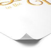 Glauben Sie an die Magie - Whimsical Holiday Desig Poster (Ecke)