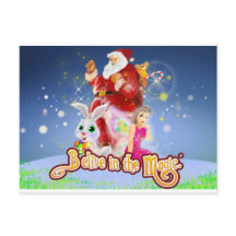 Glauben Sie an die Magische Postkarte