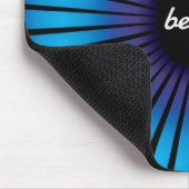 Glauben Sie an die optische Neon-Illusion Mousepad (Ecke)