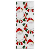 Glauben Sie an die Santa-WHITE-WINE-GIFT-BAG Geschenktüte Für Weinflaschen (Vorderseite)