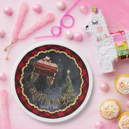 Glauben Sie an die Teller des Magic Paper (Party)