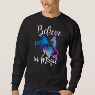Glauben Sie an die Vintage Fantasie der Magischen  Sweatshirt