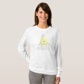 glauben Sie an ein helles morgen T-Shirt (Vorne ganz)